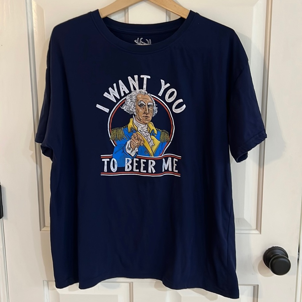 Mens Beer Tshirt Great Condition Worn Twice XL